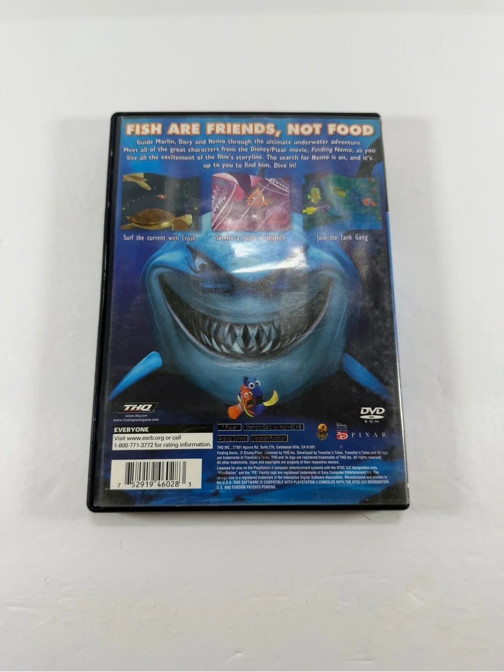 Sony PlayStation 2 Finding Nemo Video Game - Blue & Orange